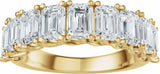 14K Yellow Gold 3 3/4 CTW Lab-Grown Diamond Anniversary Band