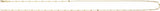 14K Yellow Gold-Filled 2.5 mm Light Paperclip-Style Starburst Mirror 24" Chain