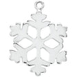 Sterling Silver Snowflake Dangle