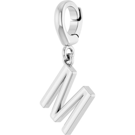 Sterling Silver Initial M Charm/Pendant