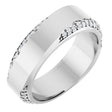 14K White Gold 1/3 CTW Lab-Grown Diamond Band Size 7 