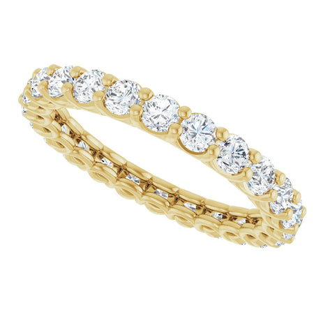 14K Yellow Gold 1 5/8 CTW Lab-Grown Diamond Eternity Band