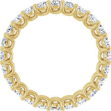 14K Yellow Gold 1 5/8 CTW Lab-Grown Diamond Eternity Band