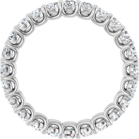 14K White Gold 1 5/8 CTW Lab-Grown Diamond Eternity Band