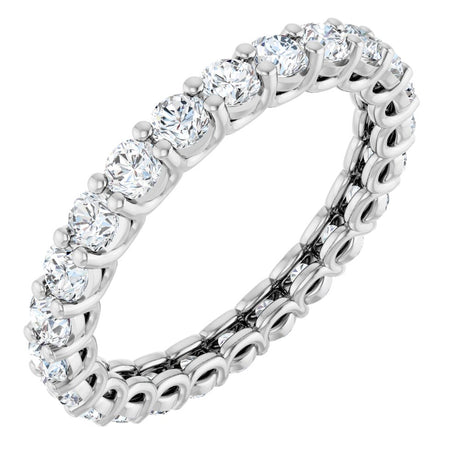 14K White Gold 1 5/8 CTW Lab-Grown Diamond Eternity Band