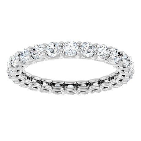 14K White Gold 1 5/8 CTW Lab-Grown Diamond Eternity Band