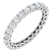 14K White Gold 1 3/4 CTW Lab-Grown Diamond Eternity Band