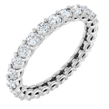 14K White Gold 1 3/4 CTW Lab-Grown Diamond Eternity Band