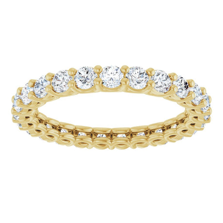 14K Yellow Gold 1 3/4 CTW Lab-Grown Diamond Eternity Band
