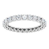 14K White Gold 1 3/4 CTW Lab-Grown Diamond Eternity Band