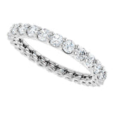 14K White Gold 1 3/4 CTW Lab-Grown Diamond Eternity Band