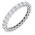 14K White Gold 1 3/4 CTW Lab-Grown Diamond Eternity Band