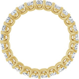 14K Yellow Gold 1 3/4 CTW Lab-Grown Diamond Eternity Band