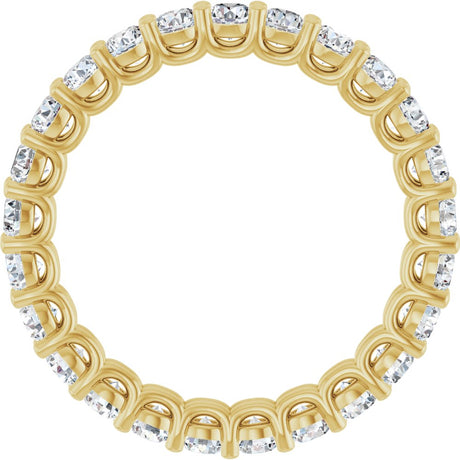 14K Yellow Gold 1 3/4 CTW Lab-Grown Diamond Eternity Band
