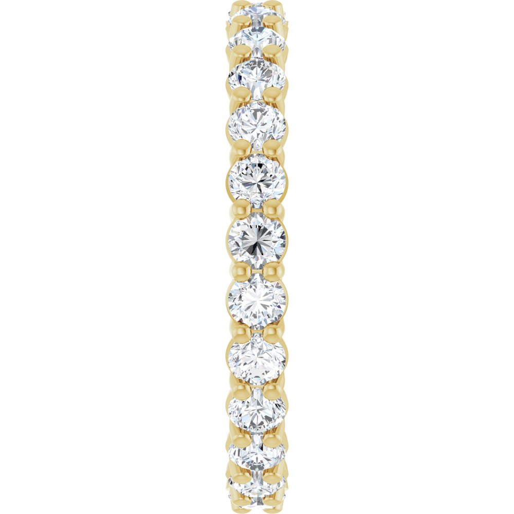 14K Yellow Gold 1 3/4 CTW Lab-Grown Diamond Eternity Band