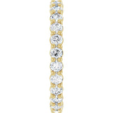 14K Yellow Gold 1 3/4 CTW Lab-Grown Diamond Eternity Band