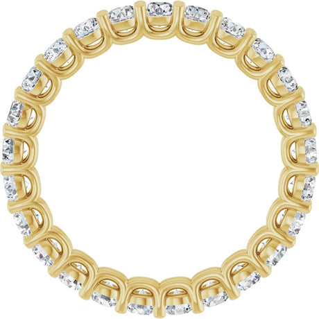 14K Yellow Gold 1 3/4 CTW Lab-Grown Diamond Eternity Band