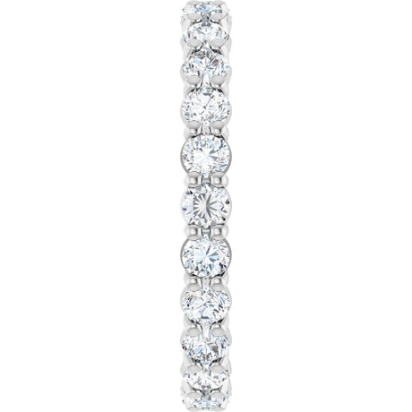14K White Gold 1 5/8 CTW Lab-Grown Diamond Eternity Band