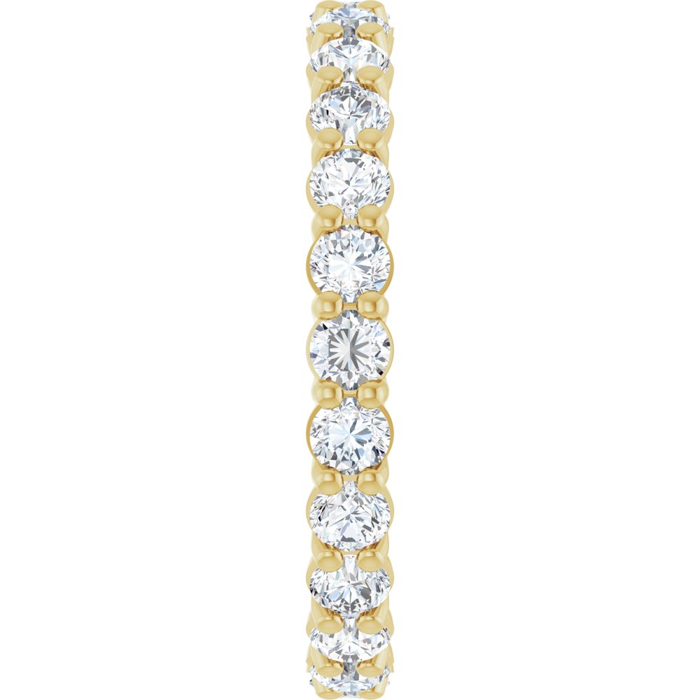 14K Yellow Gold 1 5/8 CTW Lab-Grown Diamond Eternity Band