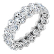 14K White Gold 6 3/4 CTW Lab-Grown Diamond Eternity Band