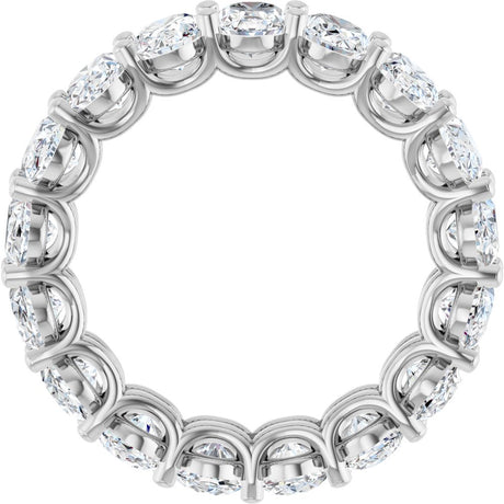 14K White Gold 6 3/4 CTW Lab-Grown Diamond Eternity Band