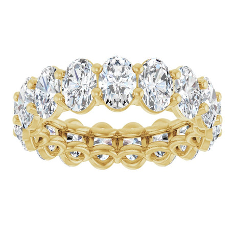 14K Yellow Gold 6 3/4 CTW Lab-Grown Diamond Eternity Band