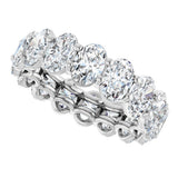 14K White Gold 6 3/8 CTW Lab-Grown Diamond Eternity Band