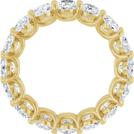 14K Yellow Gold 6 3/8 CTW Lab-Grown Diamond Eternity Band