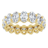14K Yellow Gold 6 3/8 CTW Lab-Grown Diamond Eternity Band