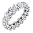14K White Gold 6 3/8 CTW Lab-Grown Diamond Eternity Band