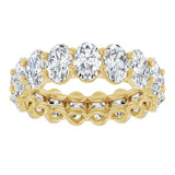 14K Yellow Gold 6 3/4 CTW Lab-Grown Diamond Eternity Band
