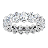 14K White Gold 6 3/4 CTW Lab-Grown Diamond Eternity Band