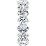 14K White Gold 6 3/4 CTW Lab-Grown Diamond Eternity Band