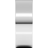 10K White Gold 7 mm Lightweight Flat Band Size 5