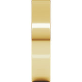 10K Yellow Gold 4.5 mm Lightweight Flat Band Size 9