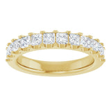 14K Yellow Gold 1 1/8 CTW Lab-Grown Diamond Anniversary Band