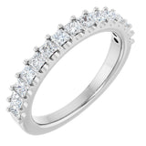 14K White Gold 3/4 CTW Lab-Grown Diamond Anniversary Band