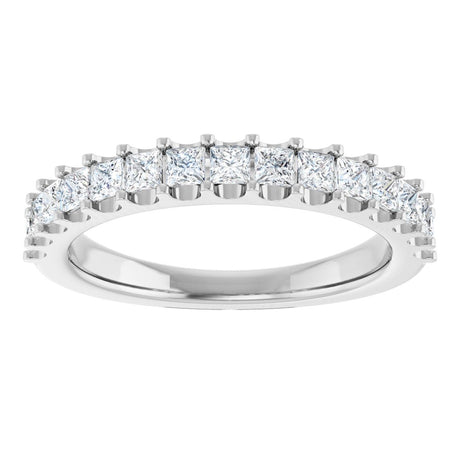 14K White Gold 3/4 CTW Lab-Grown Diamond Anniversary Band