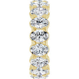 14K Yellow Gold 4 1/3 CTW Lab-Grown Diamond Eternity Band Size 5