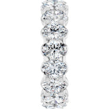 14K White Gold 4 1/3 CTW Lab-Grown Diamond Eternity Band Size 5