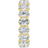 14K Yellow Gold 4 1/2 CTW Lab-Grown Diamond Eternity Band Size 6.5