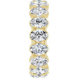 14K Yellow Gold 4 1/3 CTW Lab-Grown Diamond Eternity Band Size 6