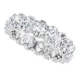 Platinum 4 1/2 CTW Lab-Grown Diamond Eternity Band Size 7