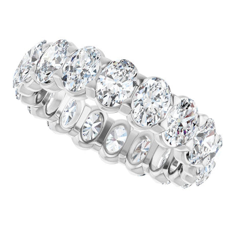 Platinum 4 1/2 CTW Lab-Grown Diamond Eternity Band Size 7