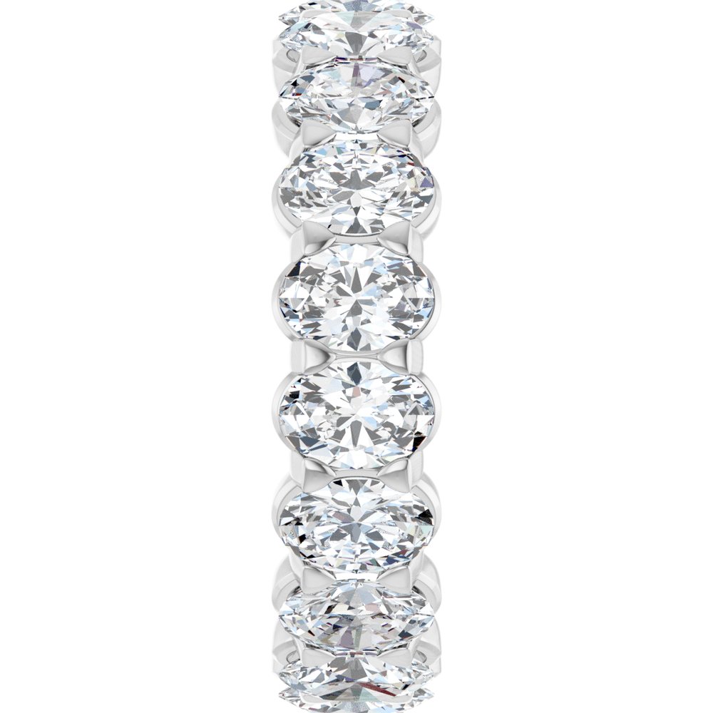 Platinum 4 1/2 CTW Lab-Grown Diamond Eternity Band Size 7