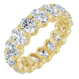 14K Yellow Gold 4 1/3 CTW Lab-Grown Diamond Eternity Band Size 5