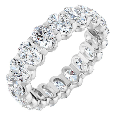 14K White Gold 4 1/2 CTW Lab-Grown Diamond Eternity Band Size 7
