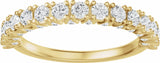 14K Yellow Gold 7/8 CTW Lab-Grown Diamond Anniversary Band