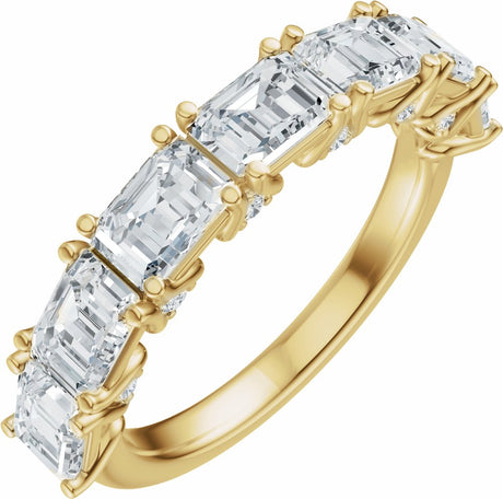 14K Yellow Gold 2 7/8 CTW Lab-Grown Diamond Anniversary Band