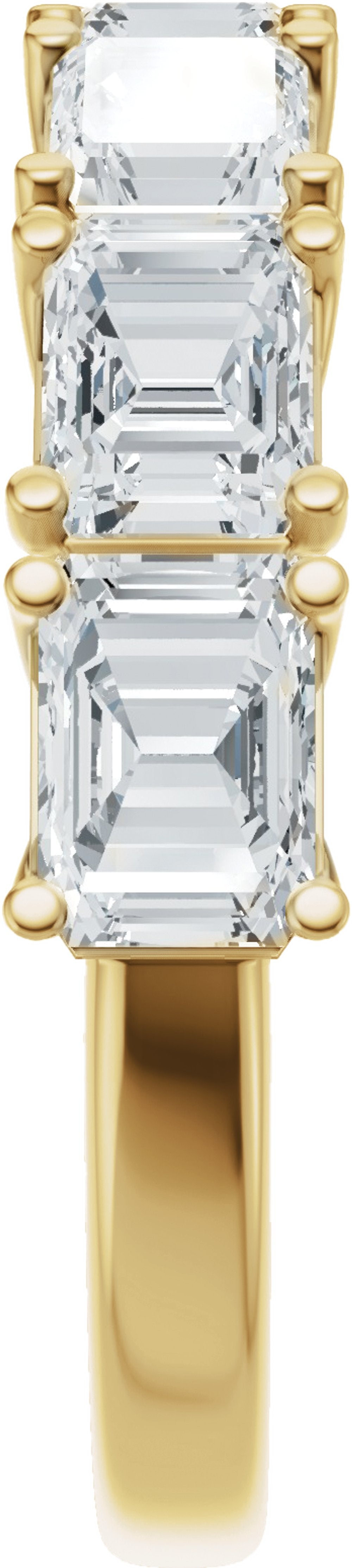 14K Yellow Gold 2 7/8 CTW Lab-Grown Diamond Anniversary Band